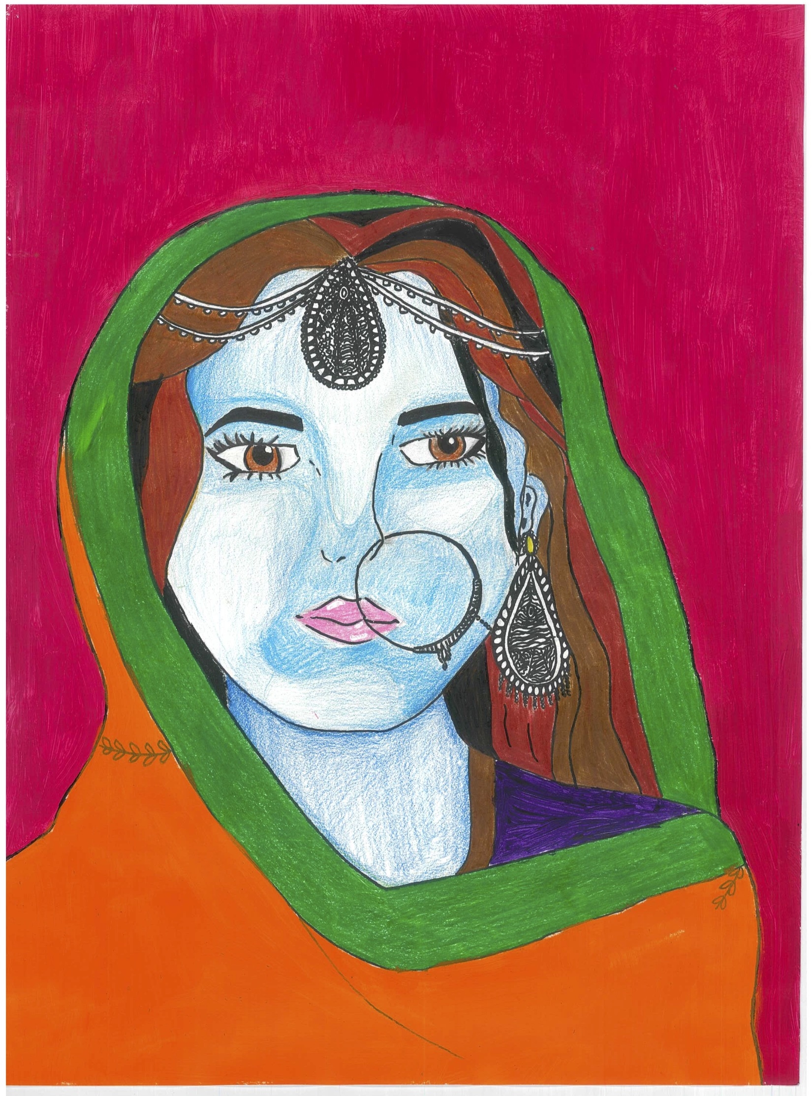 共用图片/档案 - 3B Shandhu Gurnoor Kaur_Pop Art Portrait